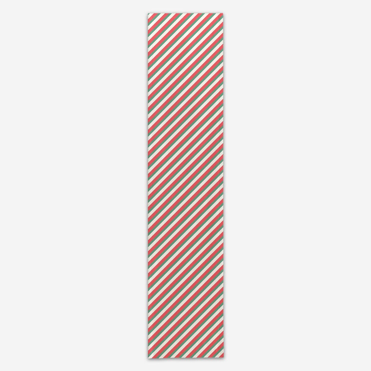 Bieżnik świąteczny - Kolorowe pasy - 40x180