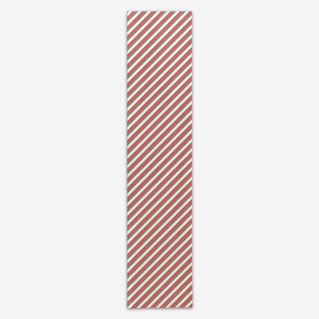 Bieżnik świąteczny - Kolorowe pasy - 40x180