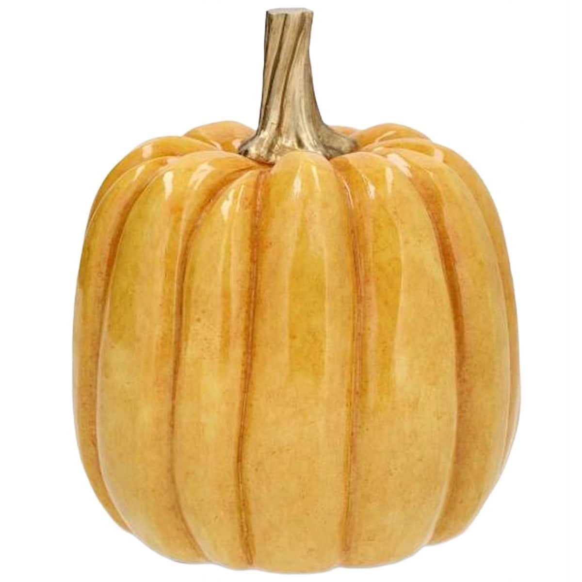 FIGURKA DYNIA ŻÓŁTA NA HALLOWEEN JESIEŃ BALKON TARAS OGRODOWA WODOODPORNA