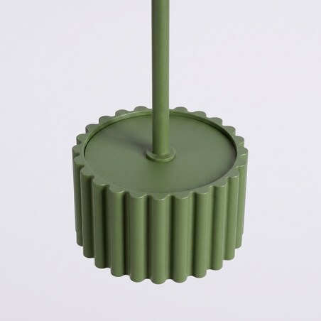 Lampa wisząca AURA 1 zielona oliwka Gx53