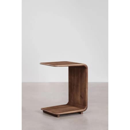 Stolik pomocniczy z drewna mango, 35x40 cm Tinsley, brązowy