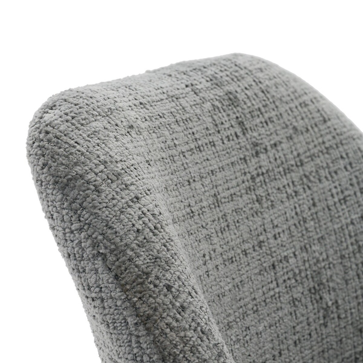 Krzesło obrotowe tapicerowane MILO II ciemny szary do salonu jadalni kuchni