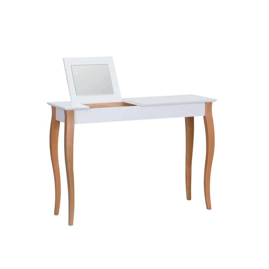 Toaletka z lustrem LILLO 105 cm biała