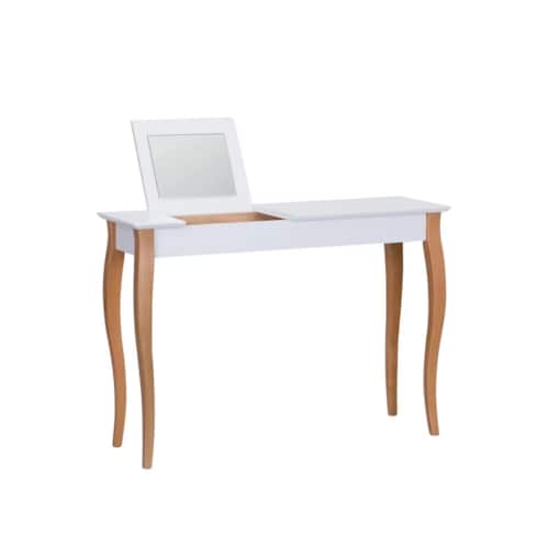 Toaletka z lustrem LILLO 105 cm biała