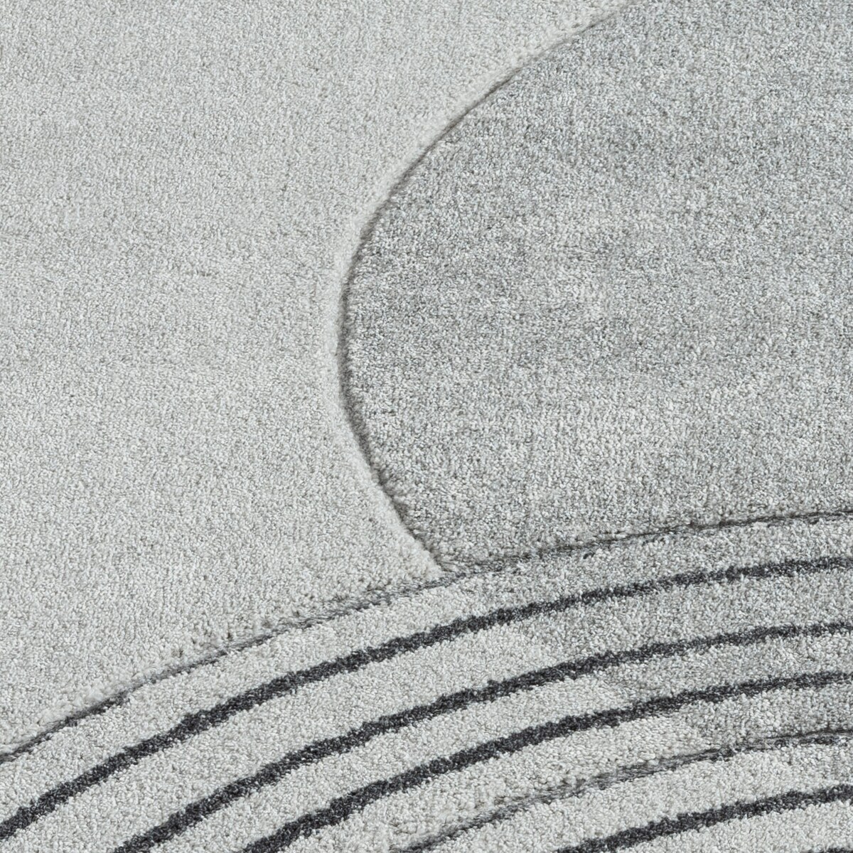 Dywan z rzeźbionym runem Bonny 71570 szary, geometryczny 80x150