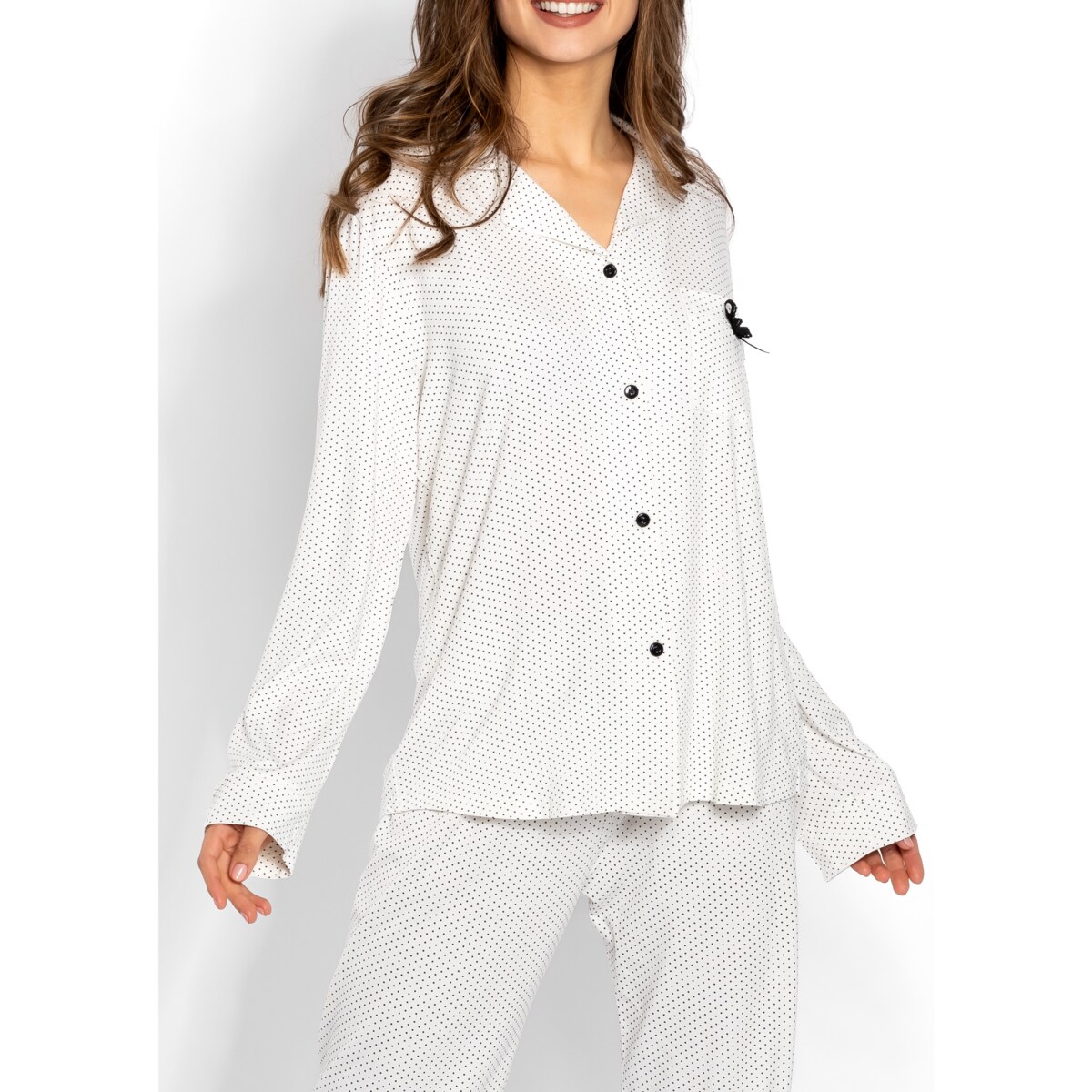 Piżama Beatrice Ecru, L