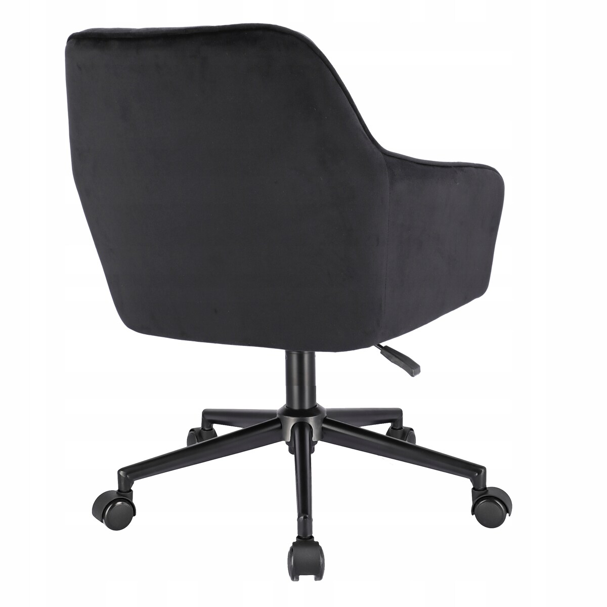 Fotel NAPOLI czarny na czarnej stopie