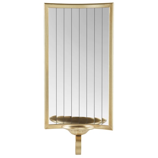Świecznik wiszący SOBREDA Metal 41 cm Złoty