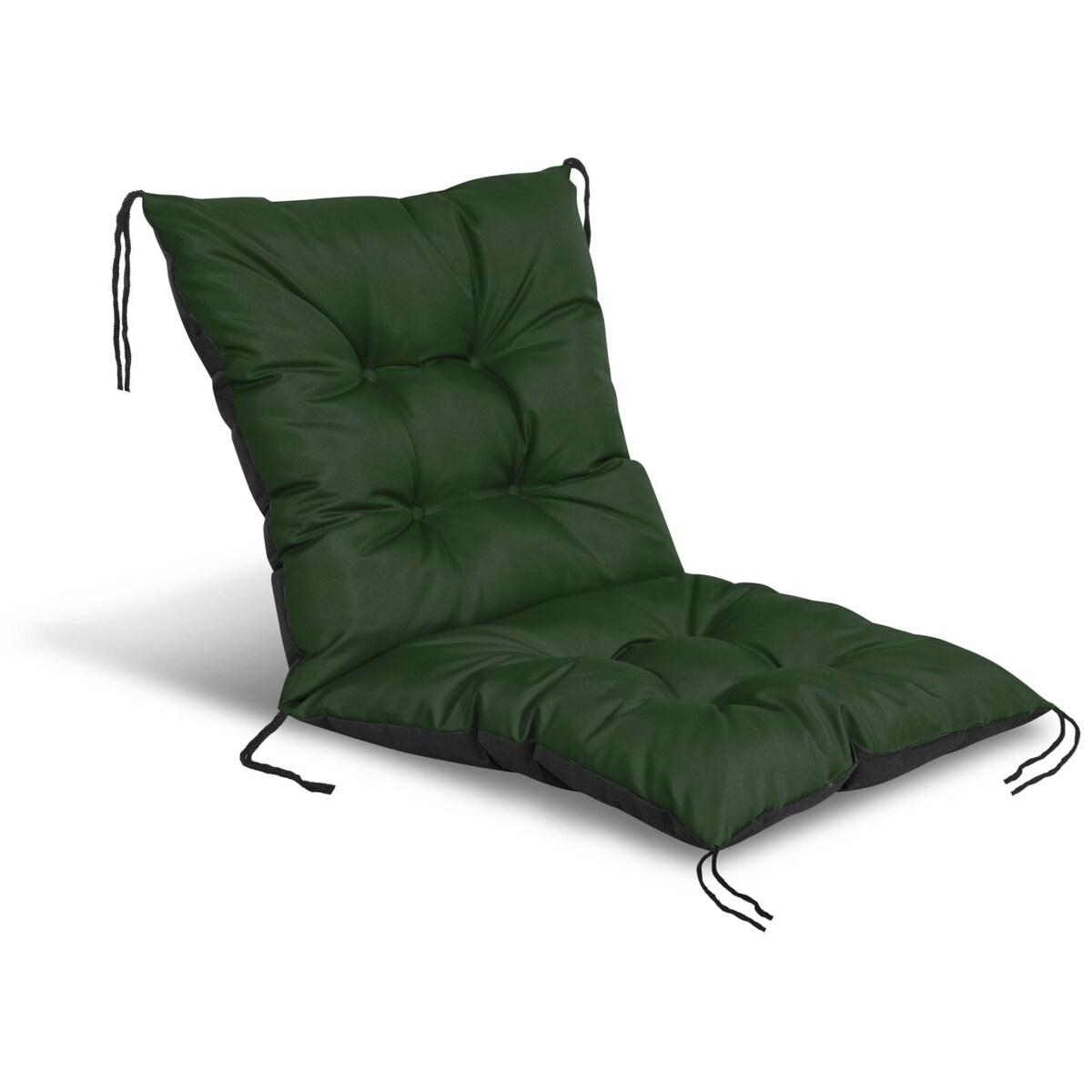 Poduszka Ogrodowa Na Krzesło Fotel 50X50X50 Cm Wodoodporna Pikowana Wiązana