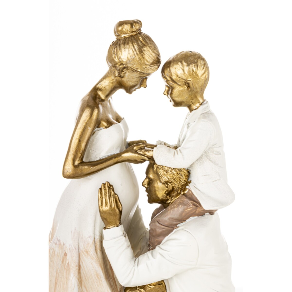 Dekoracja - Figurka młodzi rodzice 24x14x8 cm FAMILY