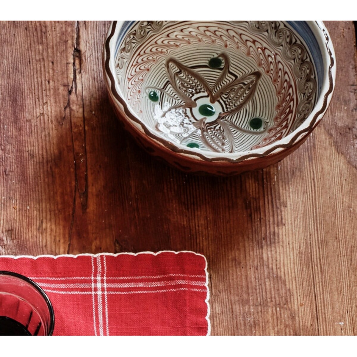 MISKA BULIONÓWKA 300ml do zupy ręcznie malowana miseczka ceramika