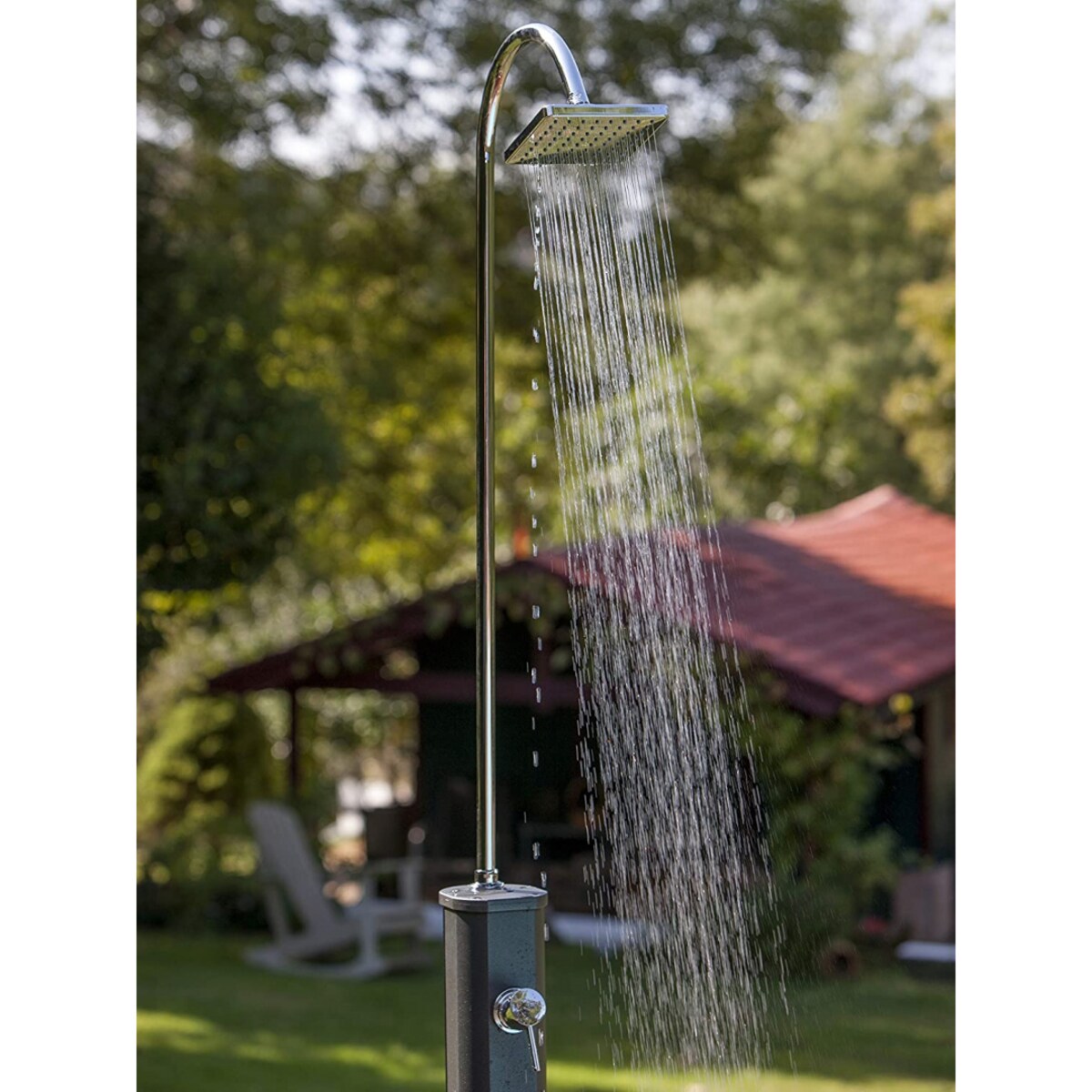 Prysznic ogrodowy basenowy solarny 18 L GRE