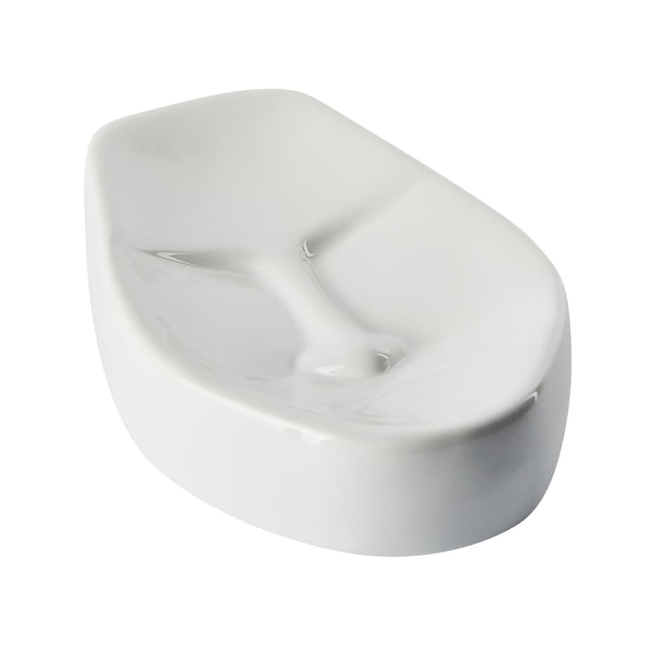 4-częściowy zestaw akcesoriów łazienkowych biały BARINAS