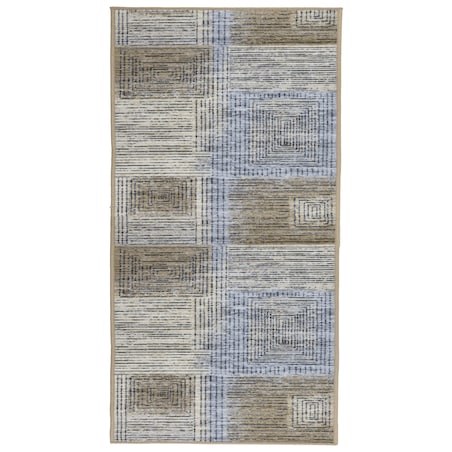 Chodnik Antypoślizgowy Vita 80x150 cm Przecierka Beżowy