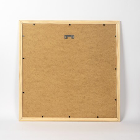 Ramka na zdjęcia 40x40 cm ramka z drewna surowego ramka kwadratowa RAW DIY