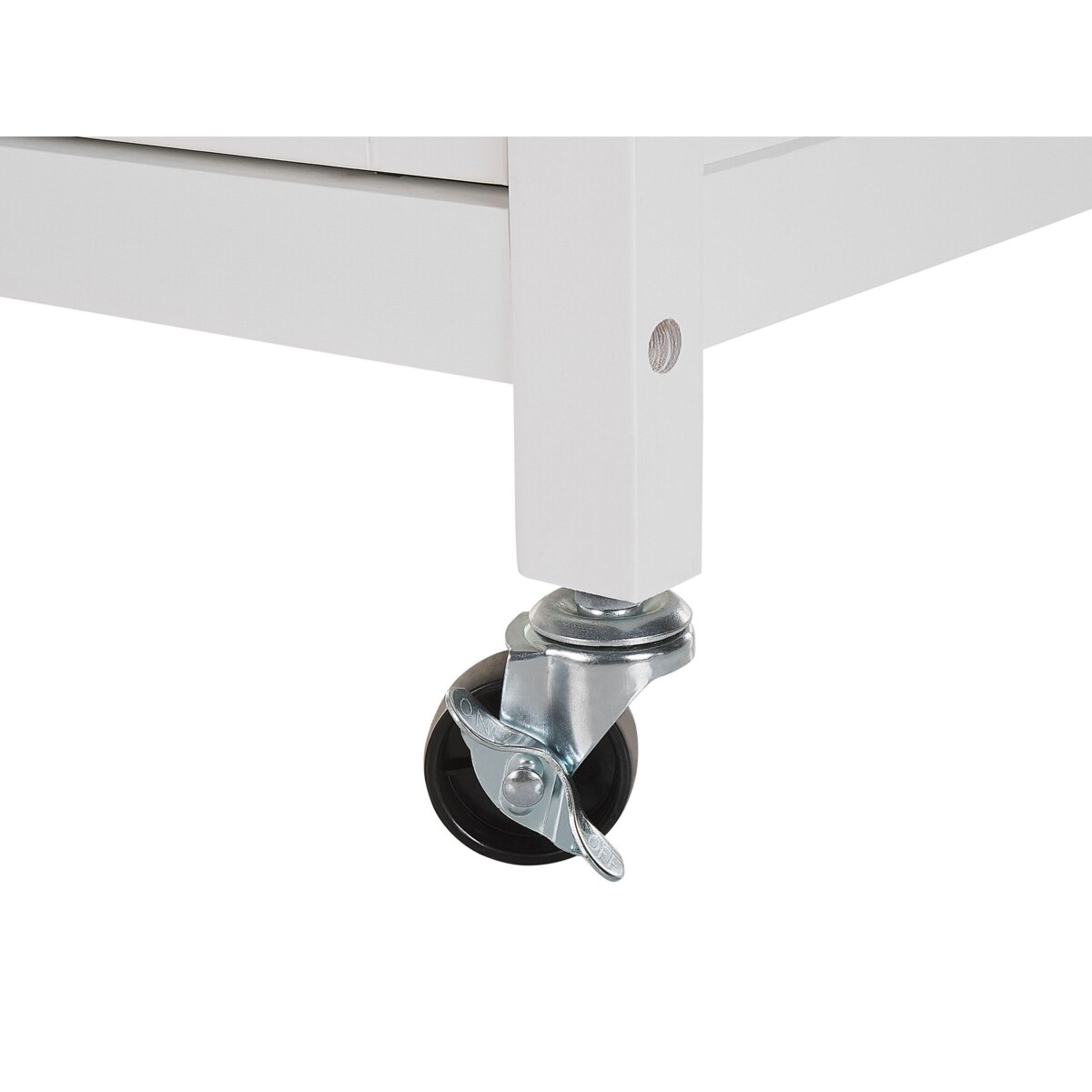 Wózek kuchenny z szufladą biały SIENA