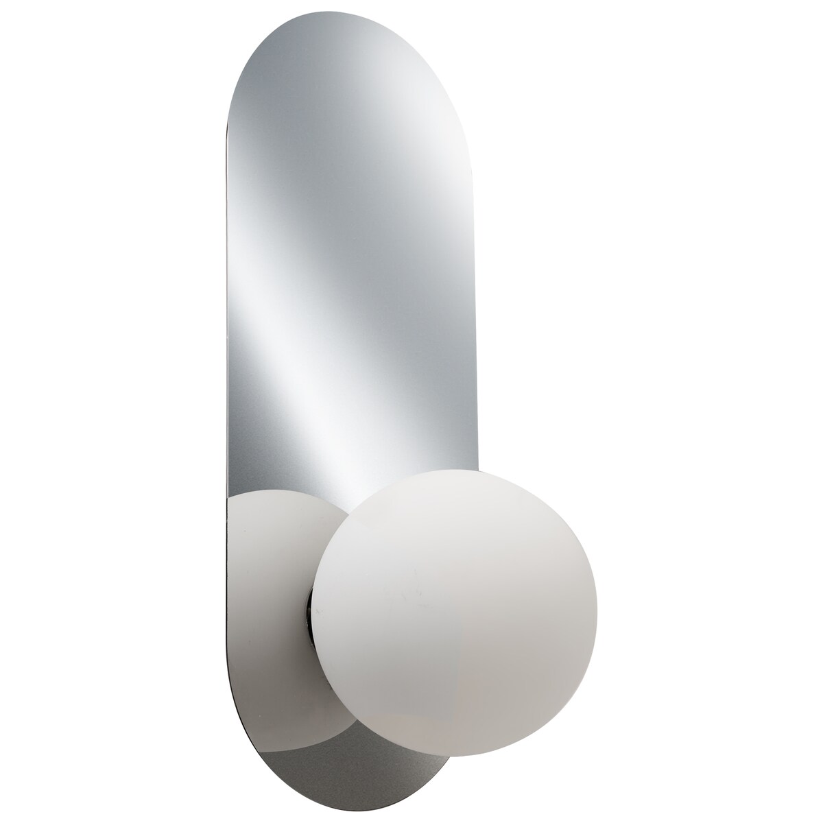 Zestaw 2 lamp ściennych LEISI Srebrny
