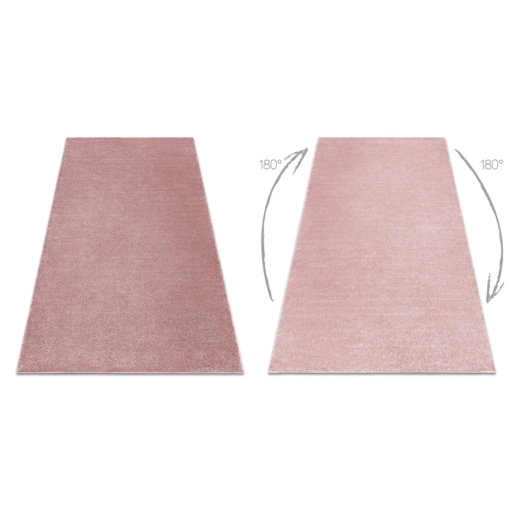 Dywan SOFTY Jednolity, jednokolorowy różowy 180x270 cm