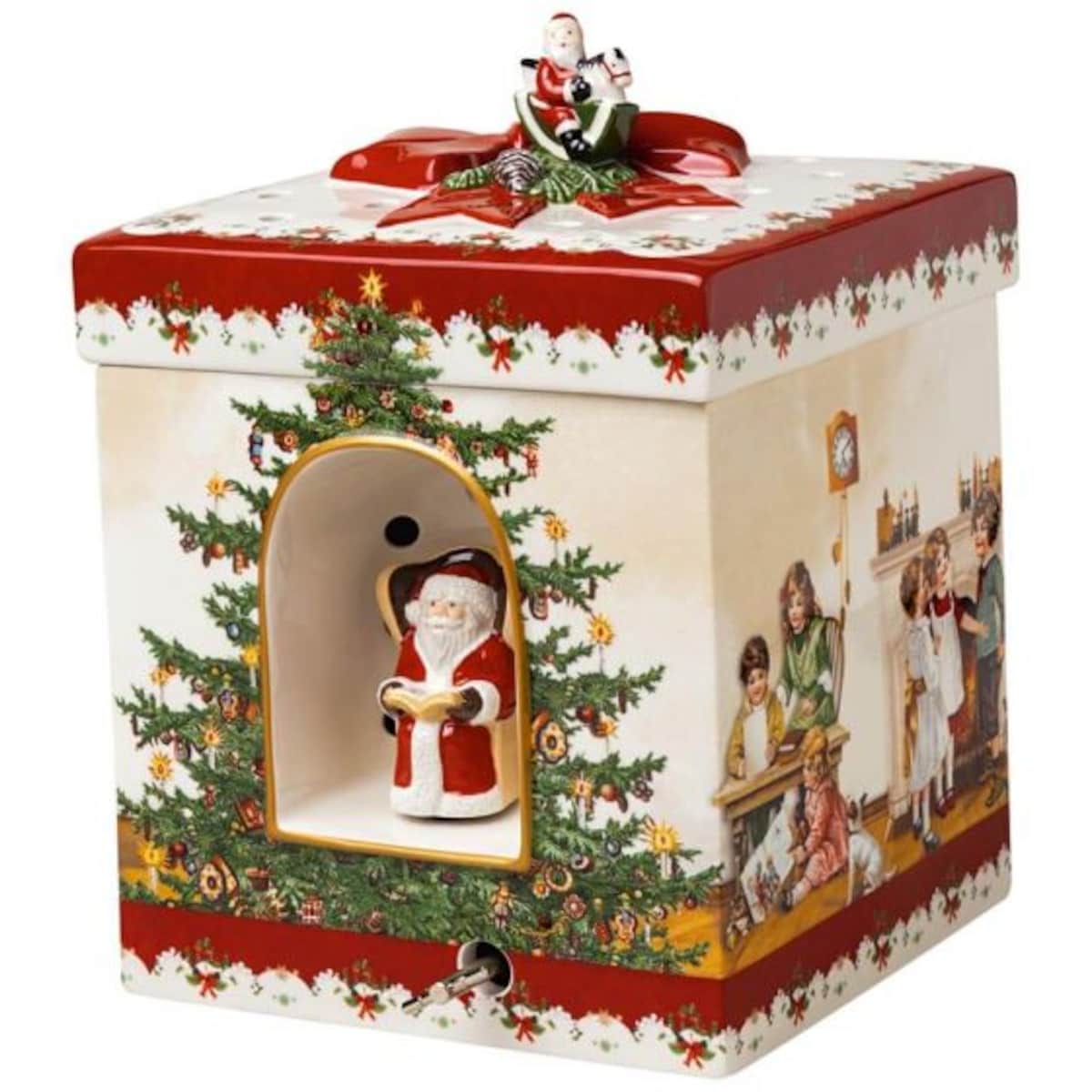 Pozytywka Prezent L edycja 2021 Christmas Toys, 16 x 16 x 21.5 cm, Villeroy & Boch