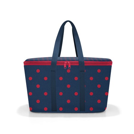 Torba COOLERBAG, mixed dots red