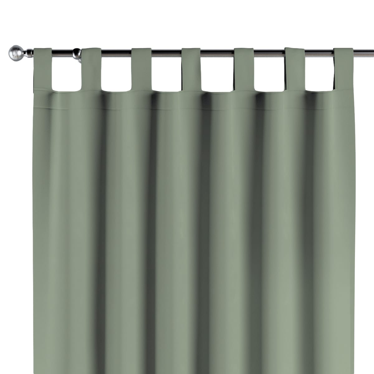 Zasłona na szelkach 1 szt. 130x260 szałwiowy