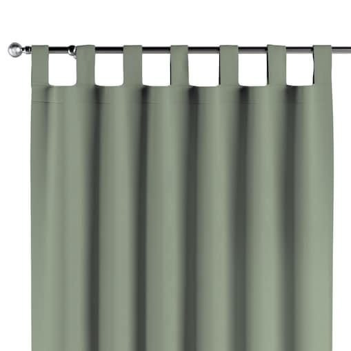 Zasłona na szelkach 1 szt. 130x260 szałwiowy