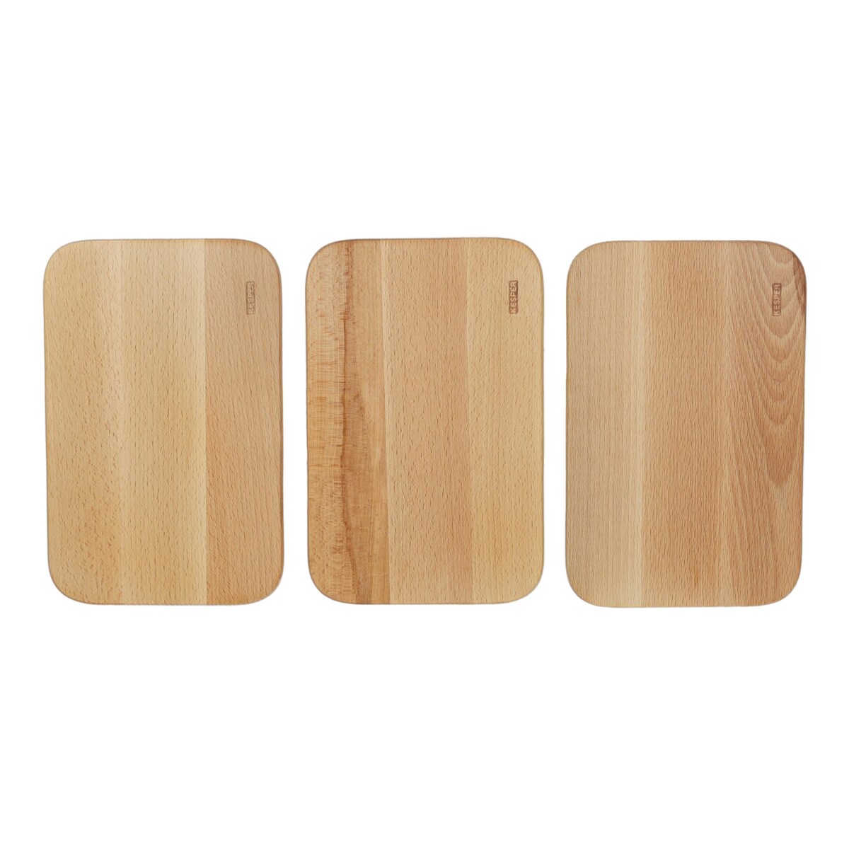 Deski kuchenne bambusowe, 3 sztuki, KESPER