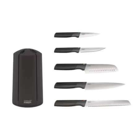 Zestaw 5 noży w obrotowym stojaku Elevate, Joseph Joseph