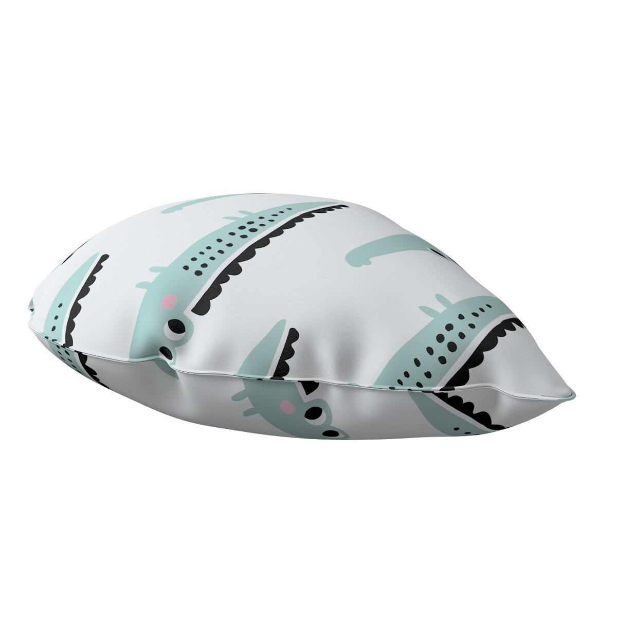 Poduszka Sweet Drop, ecru-zielony, 55x15x35cm, Magic Collection