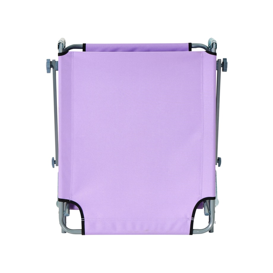 Leżak ogrodowy FOLIGNO Metal Fioletowy