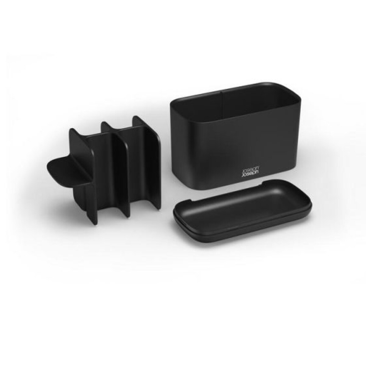 Pojemnik na szczoteczki L (czarny) EasyStore Joseph Joseph