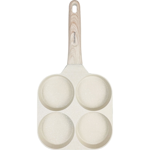 Patelnia marmurkowa 4 w 1 do naleśników jajek placków pancake 18cm BEŻOWA KLAUSBERG