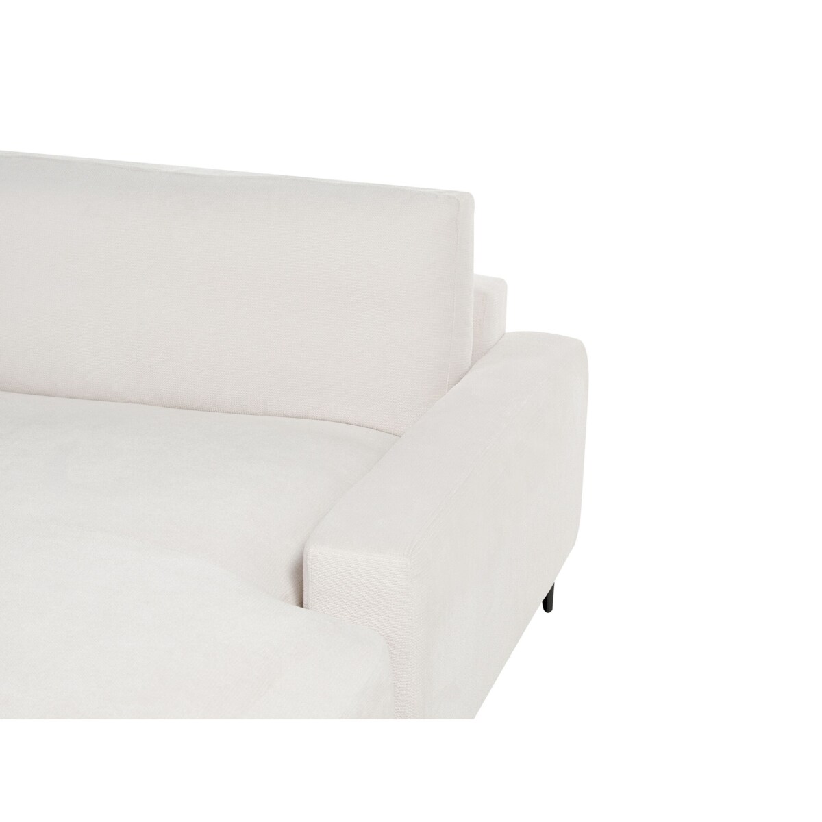 Narożnik lewostronny złamana biel MALOY