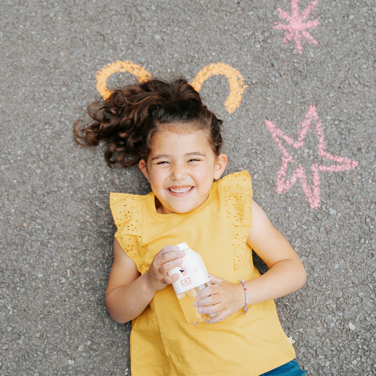 Butelka na wodę S Positive Fox, 330 ml, Monbento