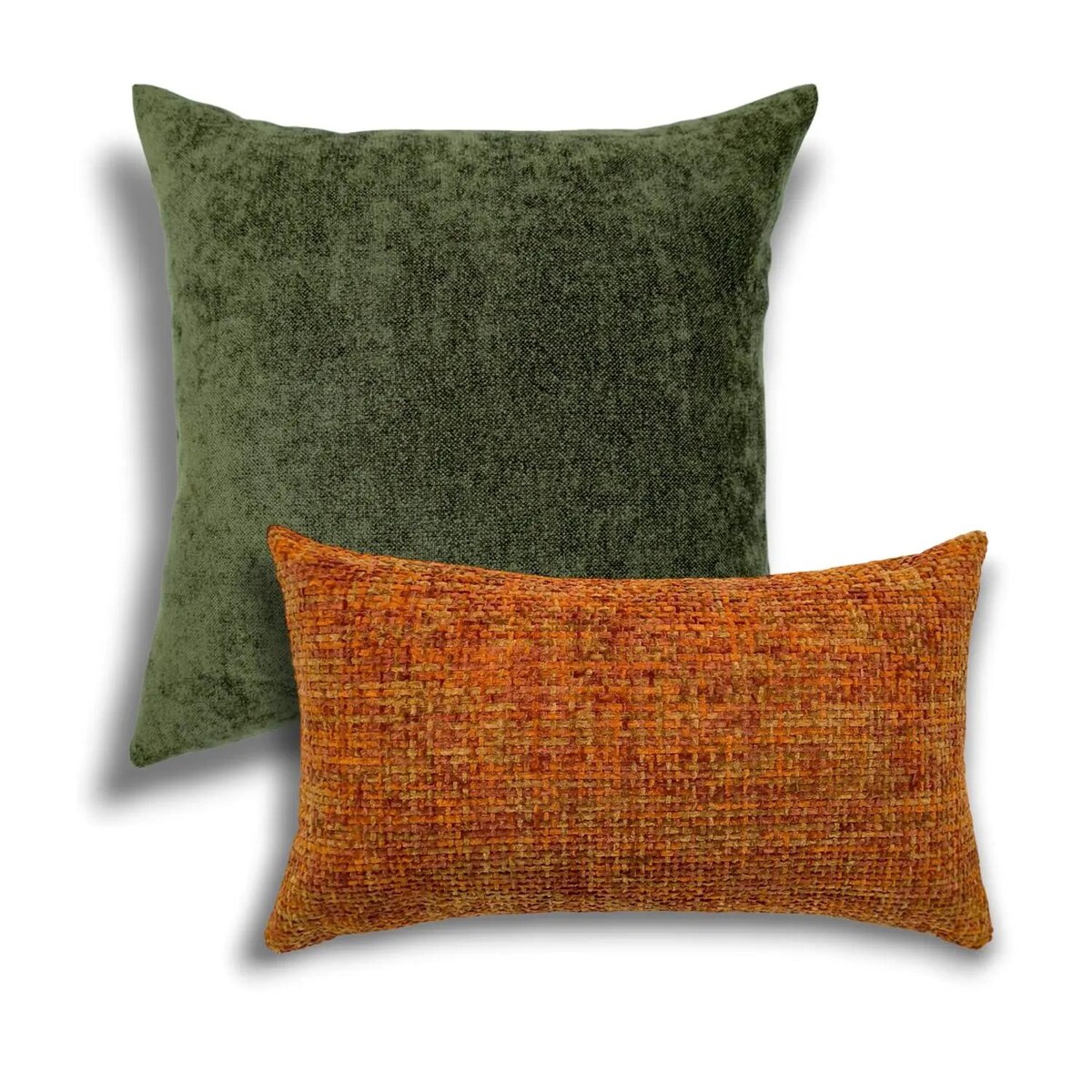 Rudo-zielony zestaw poduszek dekoracyjnych Stella Heaven