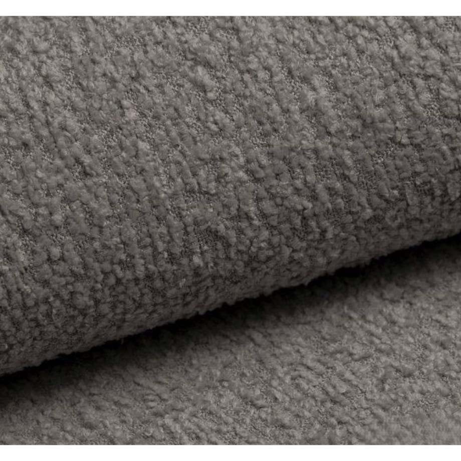 Narożnik MONO z funkcją spania i ozdobnymi poduszkami lewy, kolor taupe