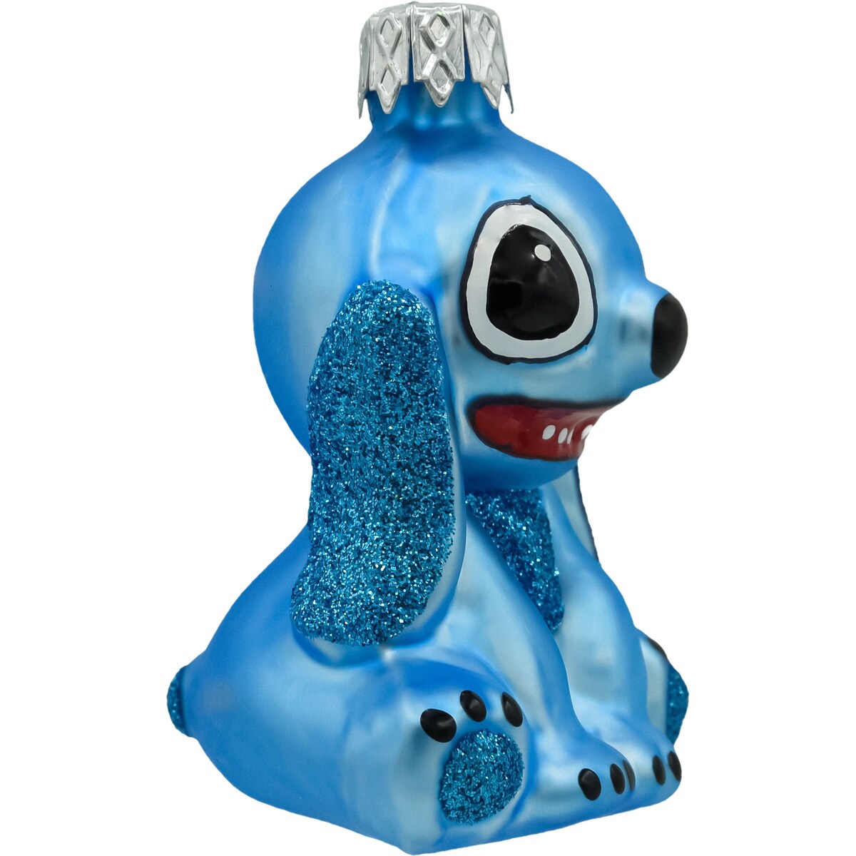 Bombka choinkowa: Stitch: błękitny