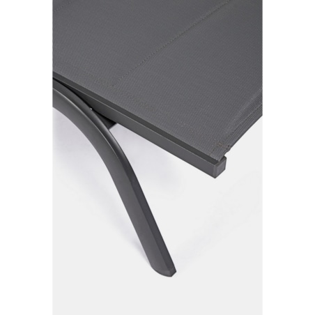 BIZZOTTO leżak ogrodowy CLEOPAS antracyt