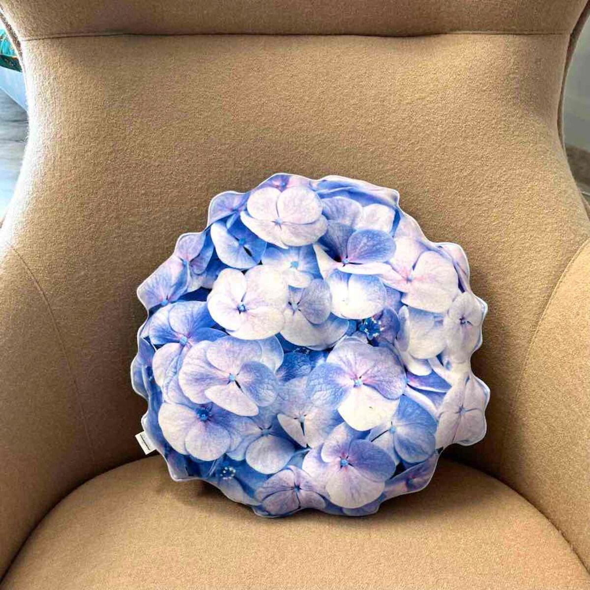 poduszka mała Hortensja blue