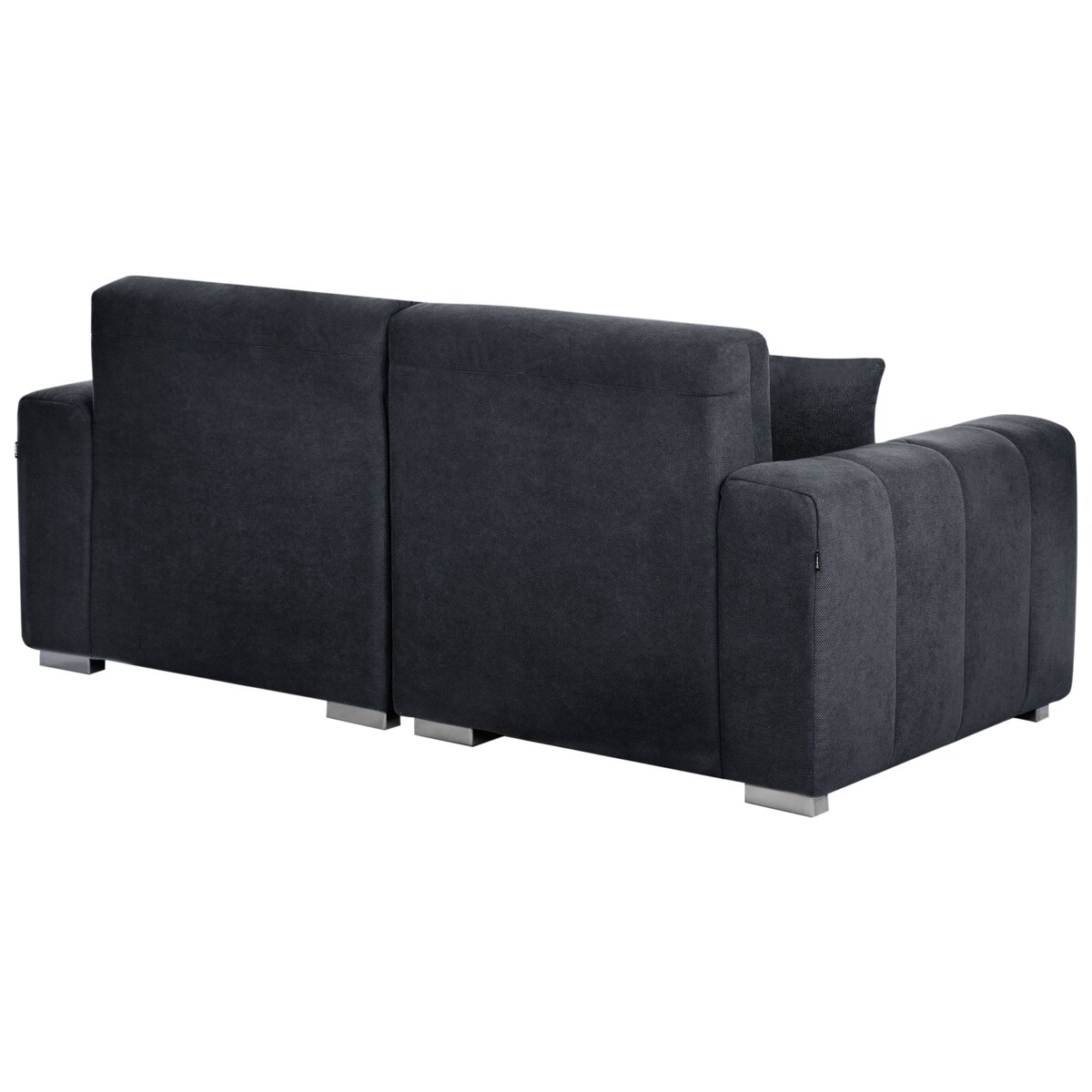 Sofa 3-osobowa czarna FAUSKAN