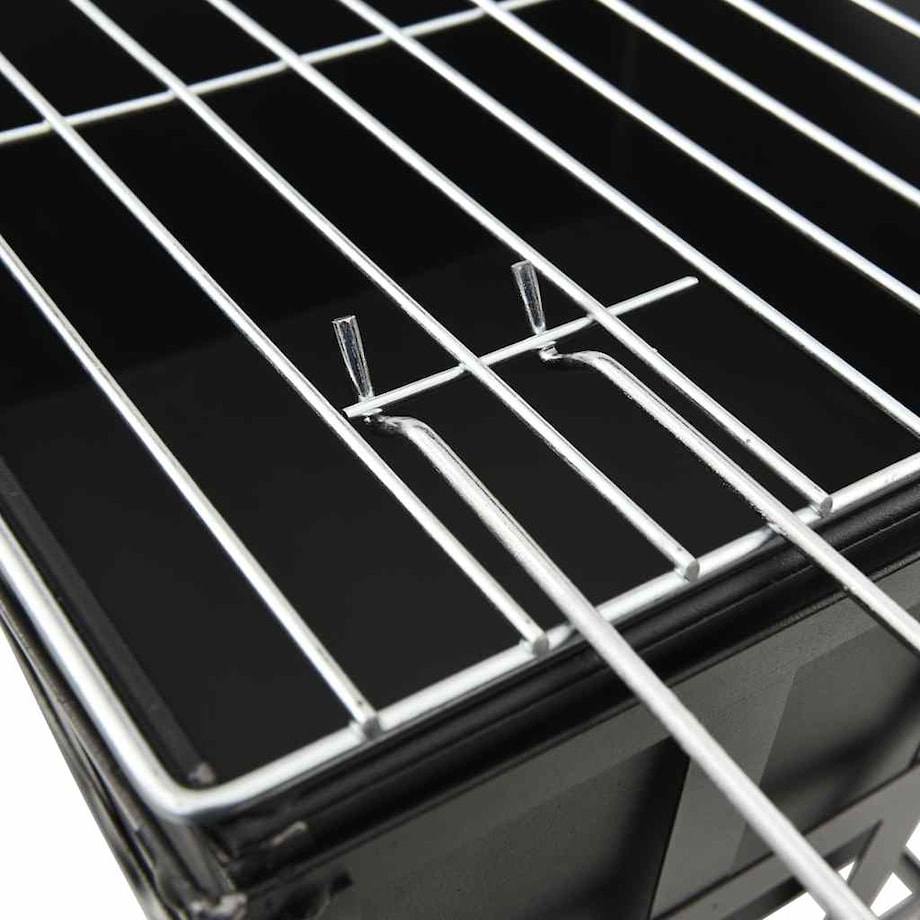 vidaXL Palenisko i grill 2-w-1, 34 x 34 x 48 cm, stal