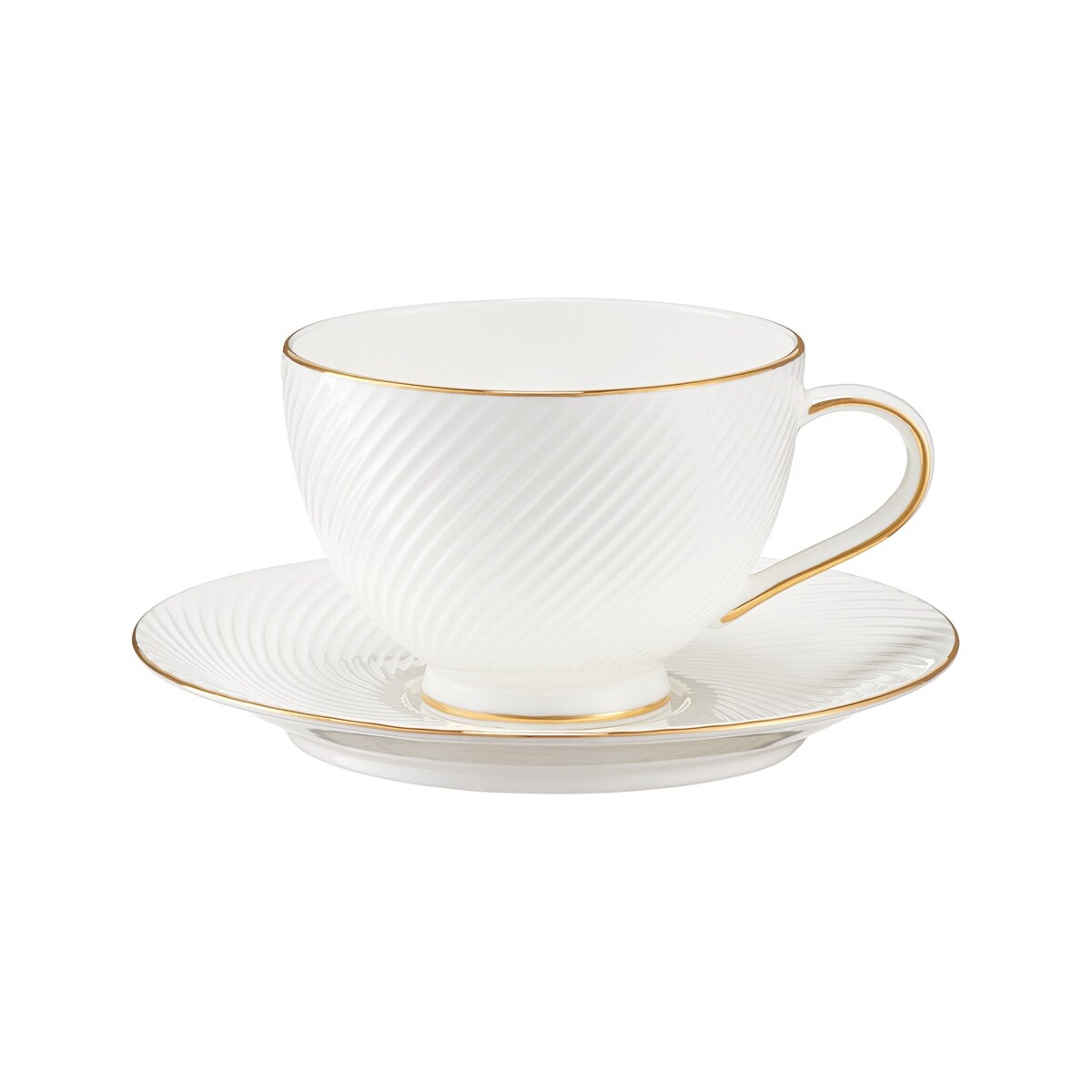 VILLA ITALIA Filiżanka ze spodkiem porcelanowa 280 ml TOSCA