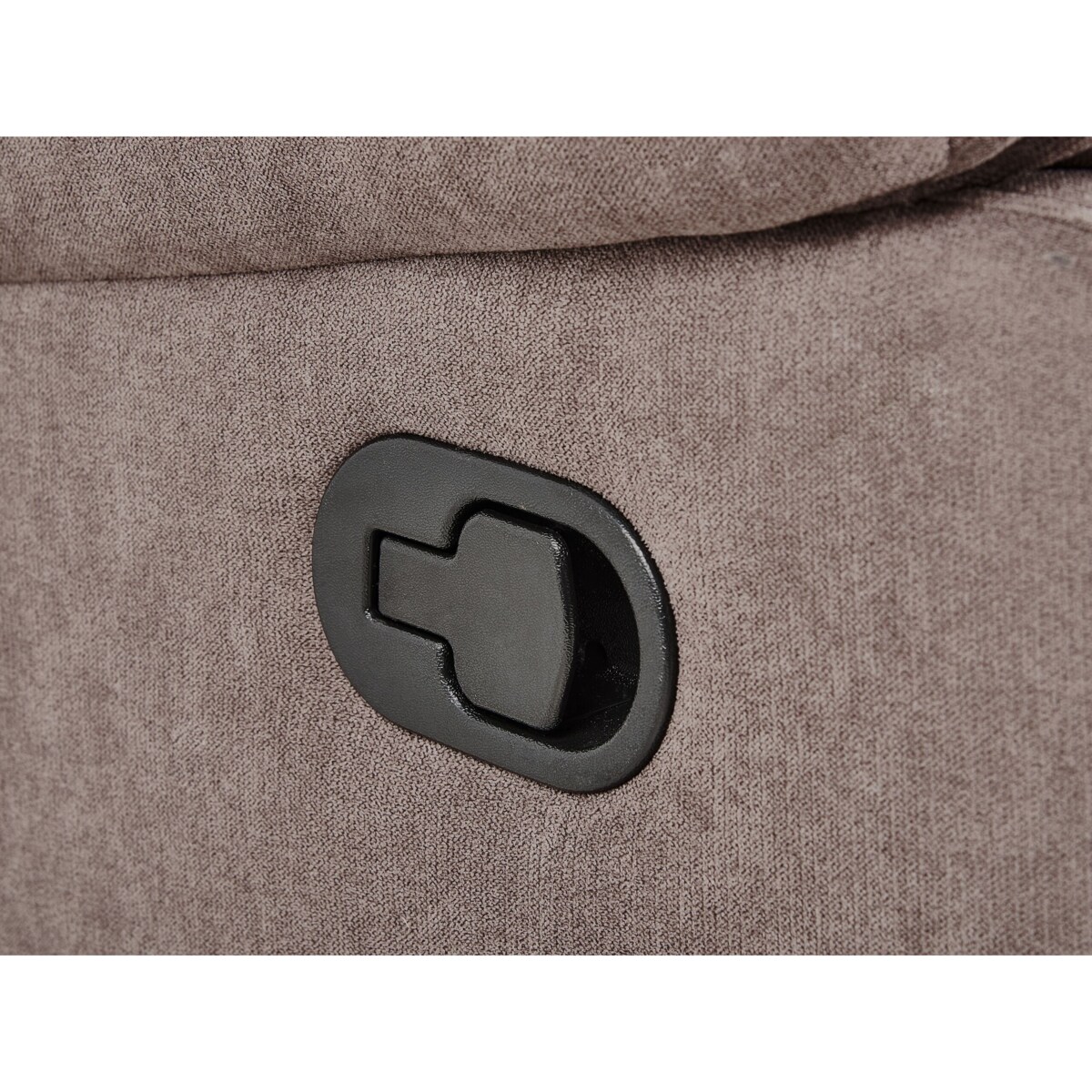 Sofa z manualną funkcją relaksu beżowa ROKKE