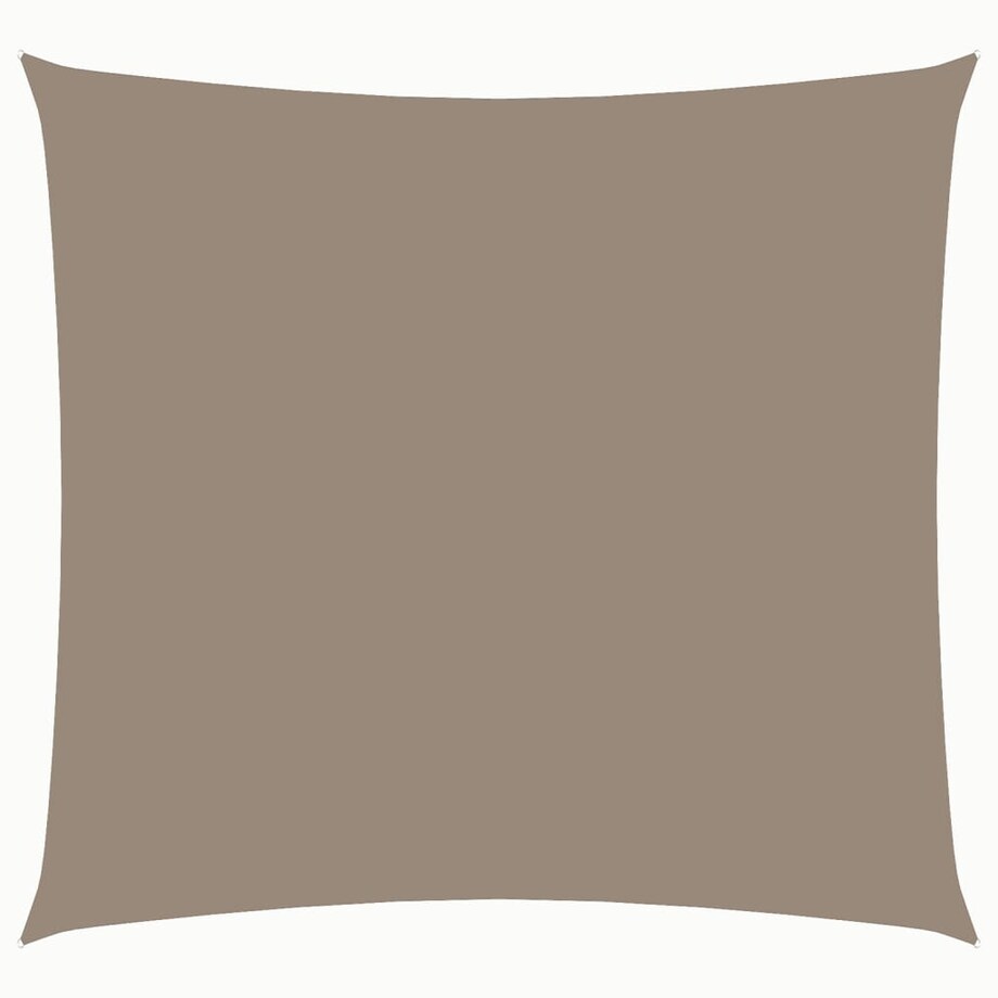 vidaXL Kwadratowy żagiel ogrodowy, tkanina Oxford, 3x3 m, taupe