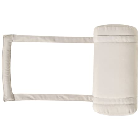 Leżak ogrodowy z poduszką AMANTEA PREMIUM Drewno akacjowe Jasnobeżowy