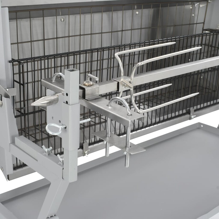 vidaXL Rożen ze stali i żelaza