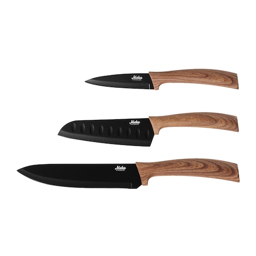 Zestaw noży ze stali nierdzewnej, 3 szt.