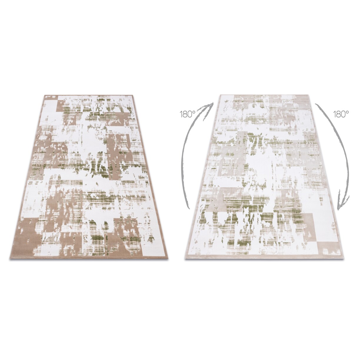 Dywan AKRYL USKUP 9486 zielony 160x230 cm