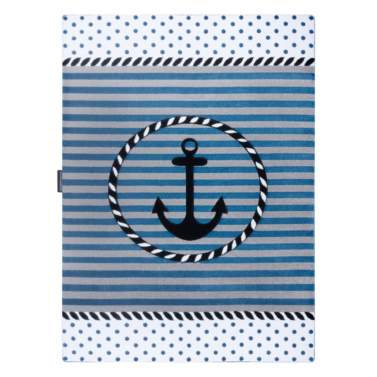 Dywan PETIT MARINE KOTWICA MORZE niebieski 180x270 cm