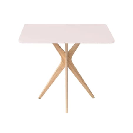 Stół CUTTI 55x80 różowy/jesion